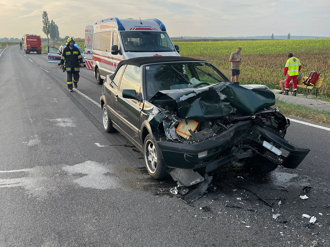 Read more about the article Verkehrsunfall zwischen Trasdorf und Heiligeneich